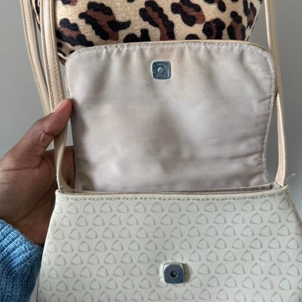 Liz Claiborne Beige Crossbody Bag